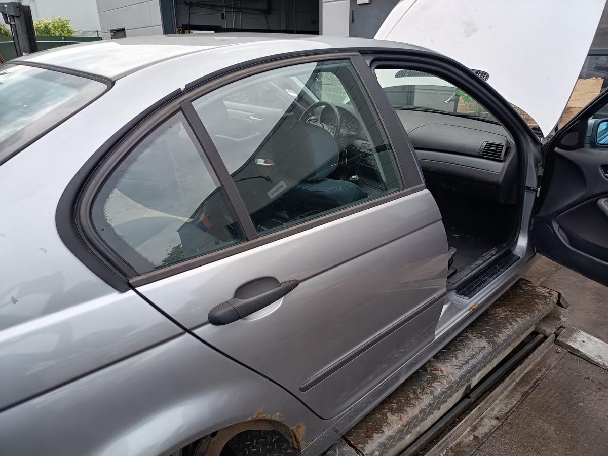 BMW 3er E46 original Tür hinten rechts Fond A80 Silbergrau Bj 2004