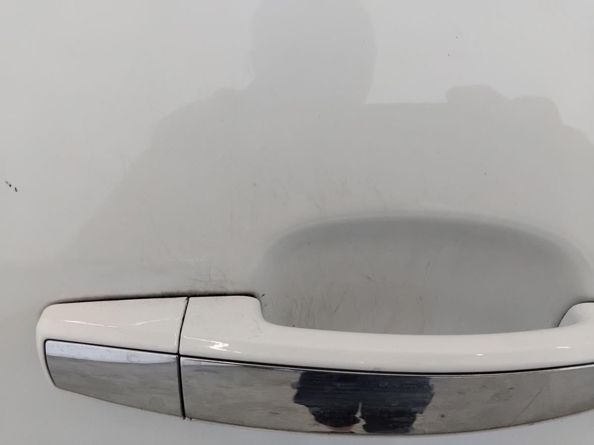 Opel Meriva B original Tür vorn rechts Beifahrertür casablancaweiss BJ2011