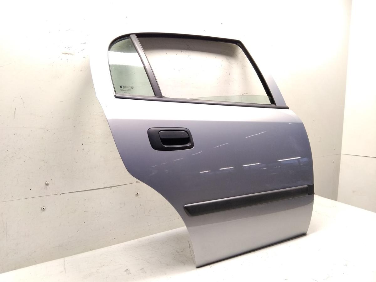Opel Astra G Limo Tür hinten rechts hellblaumetallic Z151 mirage Bj.2003