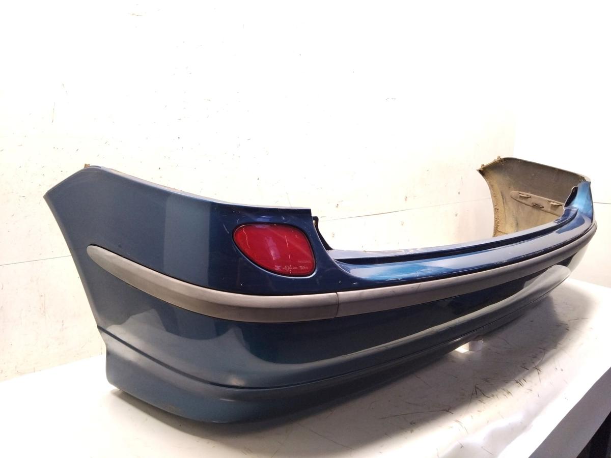 Nissan Almera Tino original Stoßstange Stossfänger hinten Z01 Lazuli Blue BJ2001