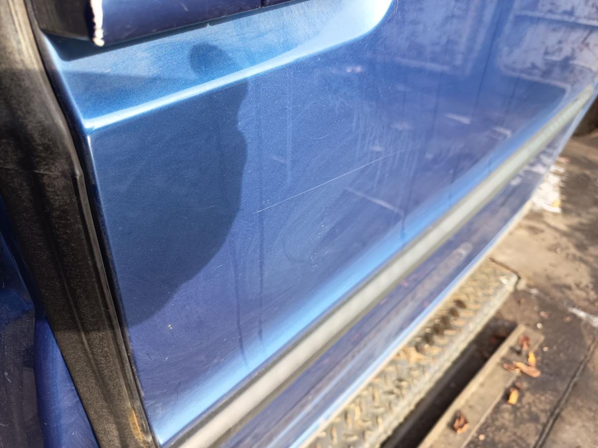 Fiat Ulysse II original Schiebet&uuml;r hinten links Fond Imperialblau Bj 2006