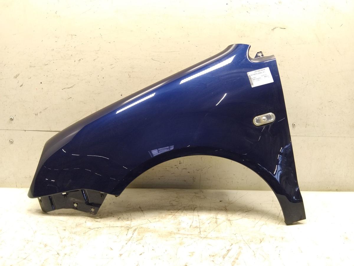 VW Polo 9N1 original Kotfl&uuml;gel vorn links LB5N Indigoblau Metallic BJ2003