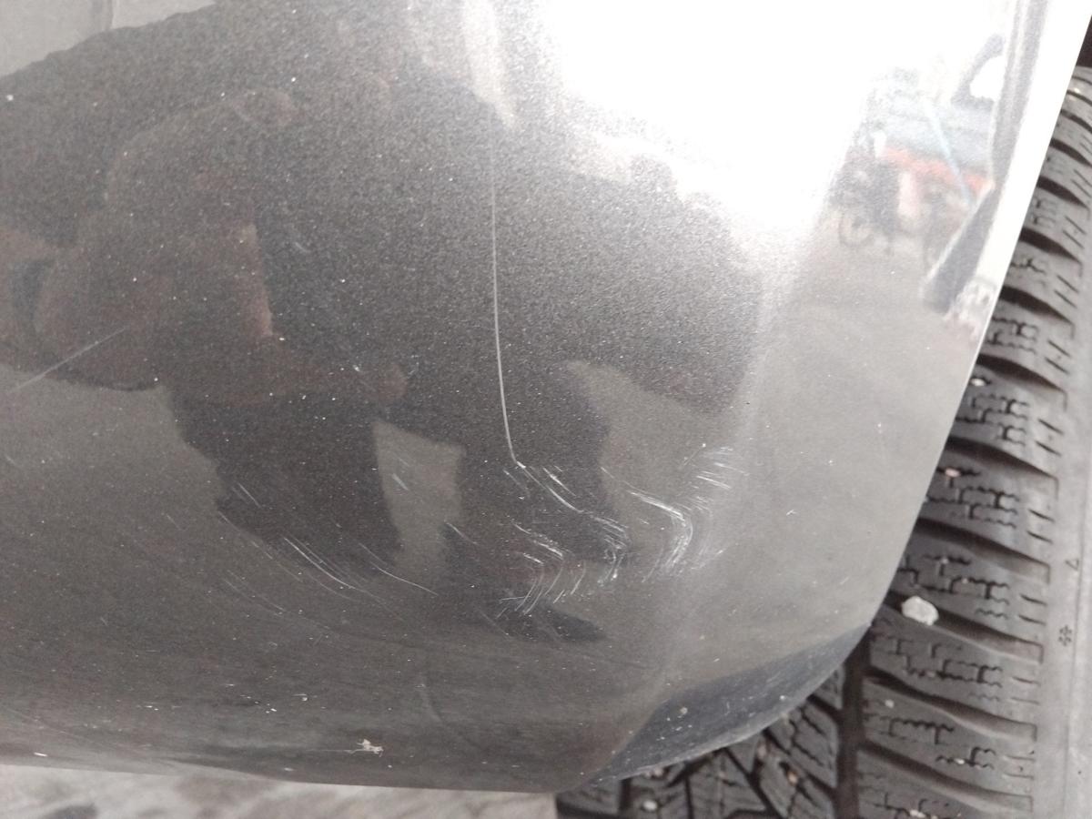 Toyota Auris E15 original Stoßstange Stossfänger hinten BJ2007 1G3 magneticgrey