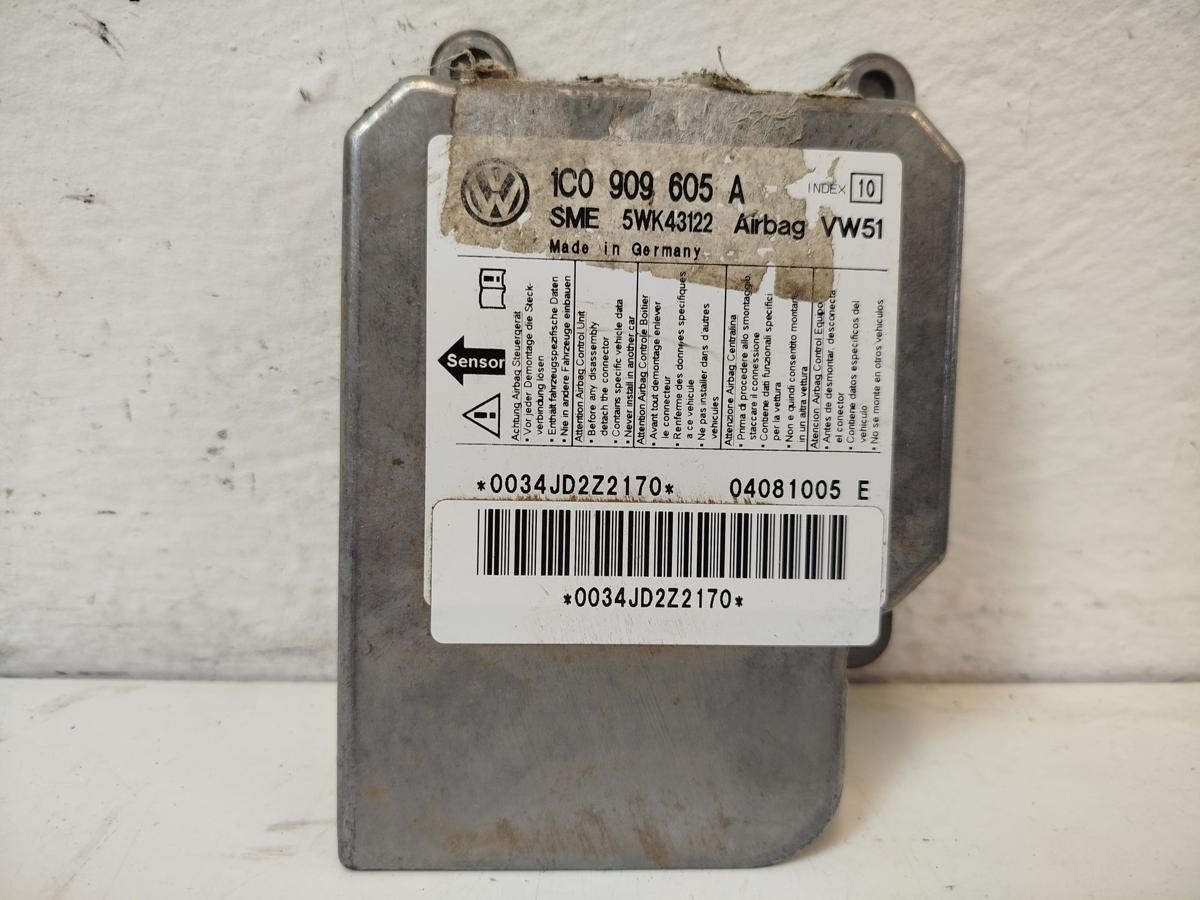 VW Golf IV 4 1J Airbagsteuerger&auml;t Steuerger&auml;t Airbag Crash Sensor