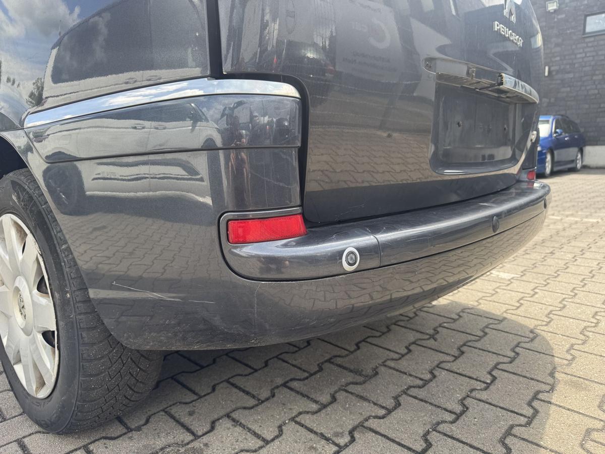 Peugeot 807 original Sto&szlig;stange Stossf&auml;nger hinten EYJ Aster Grau Metallic Bj.2013