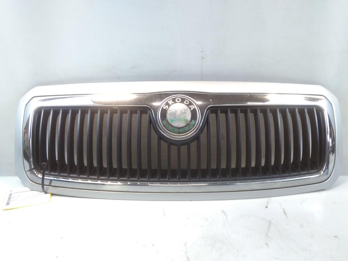 Skoda Fabia 6Y original Kühlergrill LF7T diamantsilbermetallic BJ2001