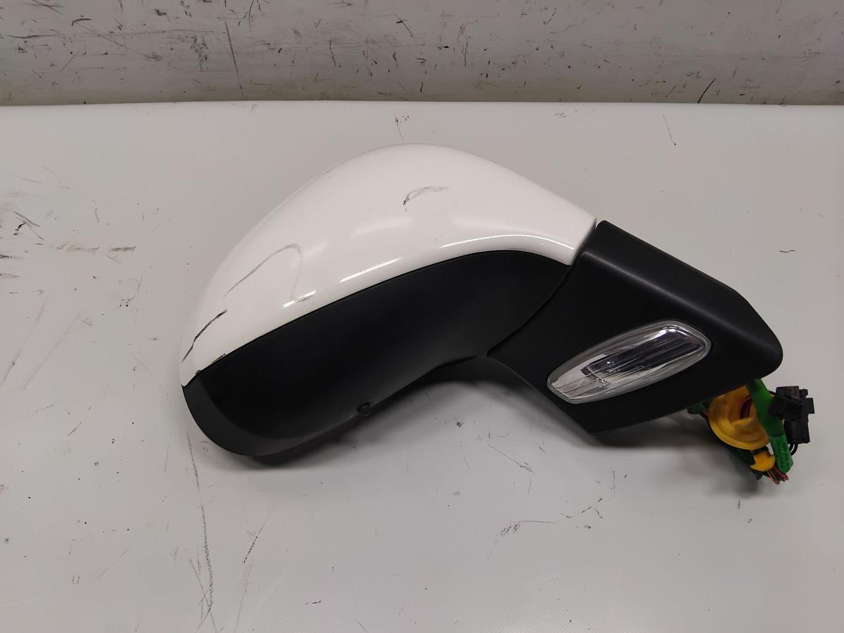 Peugeot 308 orig.Au&szlig;enspiegel rechts elektrisch&beheizt 6Pin+2Pin BJ2010 EWP Schneewei&szlig;