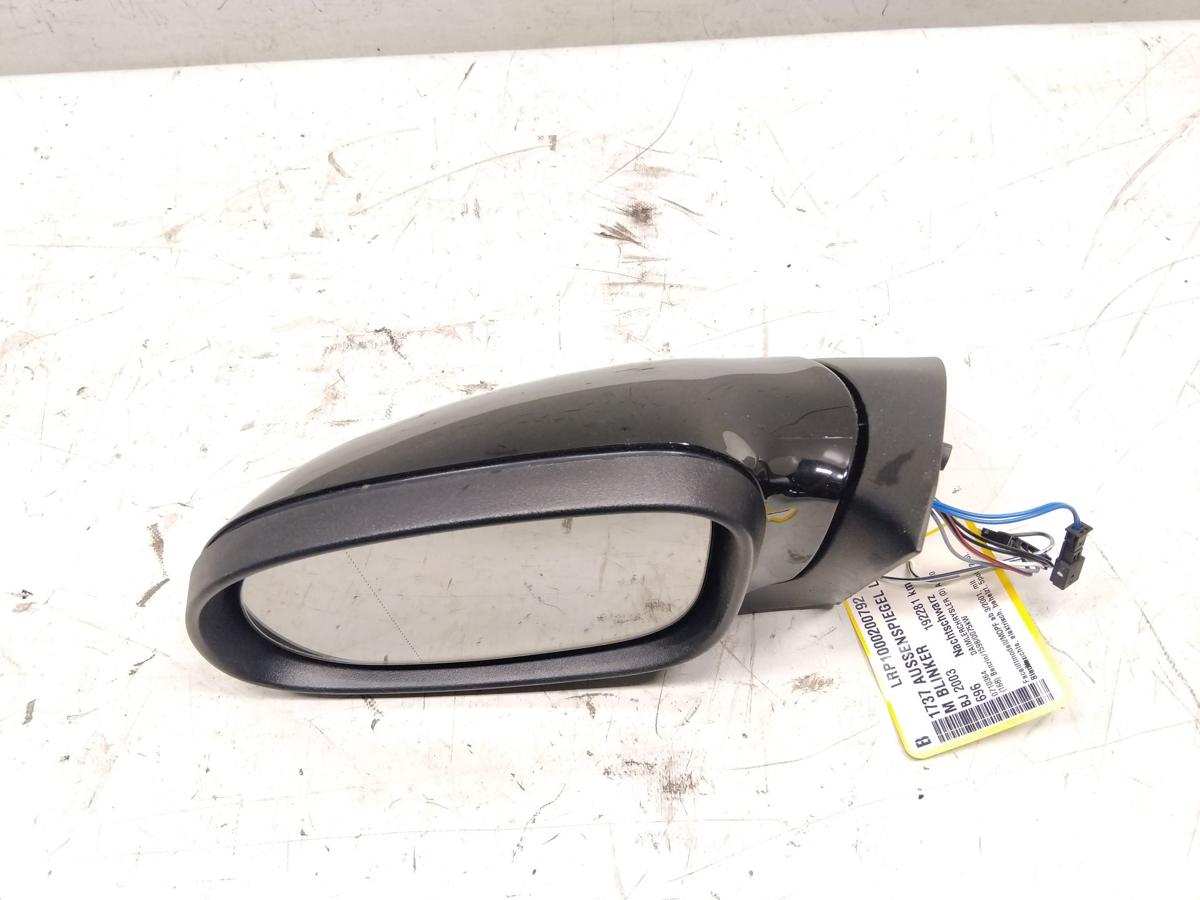 Mercedes A-Klasse W168 original Au&szlig;enspiegel links mit Blinker BJ2003 696 Nachtschwarz