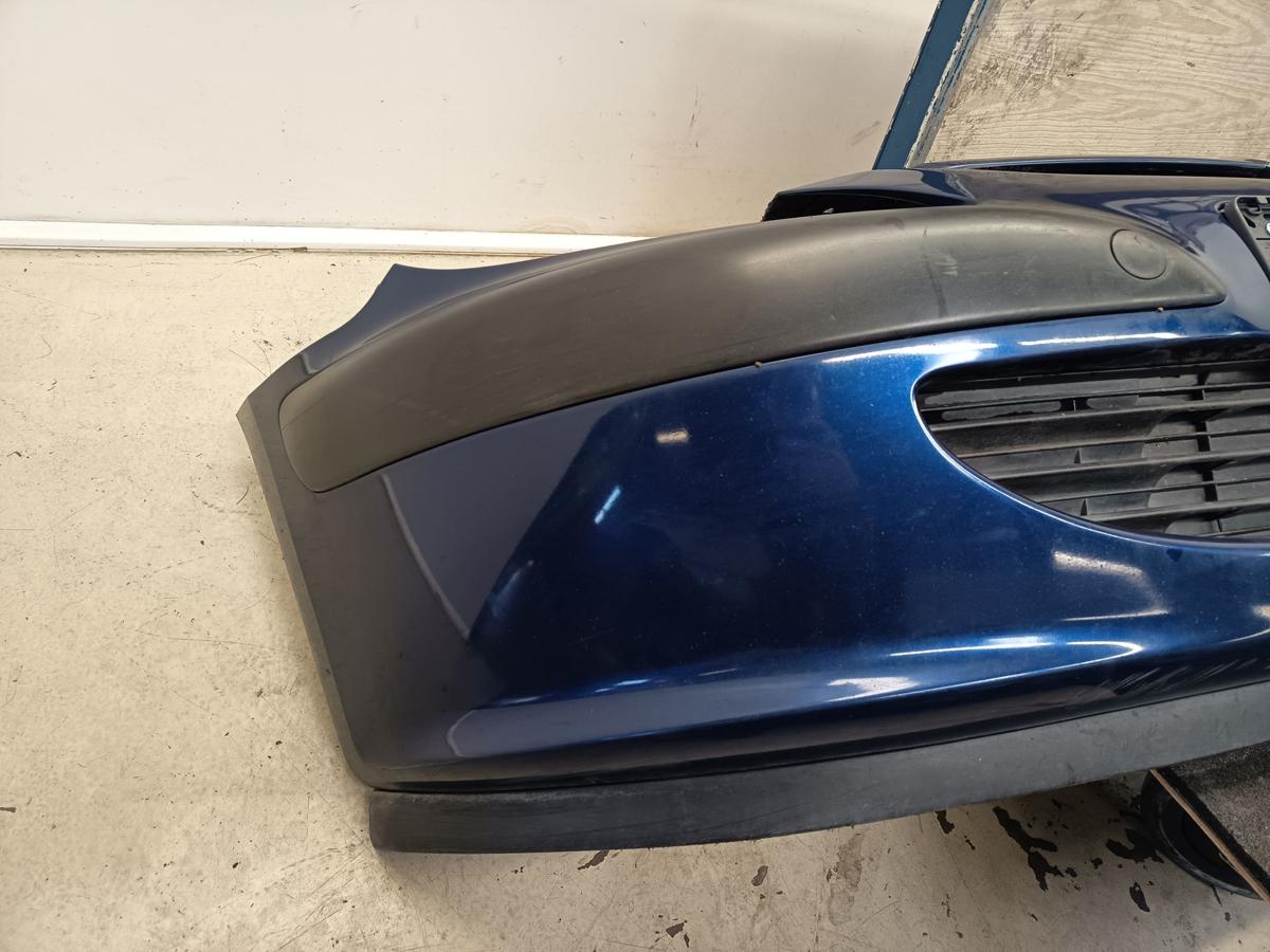 Peugeot 307 original Sto&szlig;stange vorne EGE Chinablau vor Facelift Bj 2005