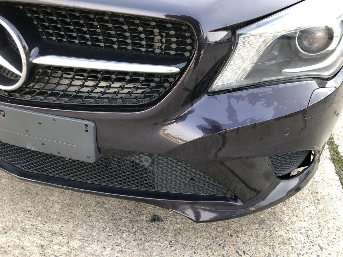Mercedes CLA C117 Sto&szlig;f&auml;nger vorn SRA PDC Urban 592 nordlichtviolett Sch&auml;den