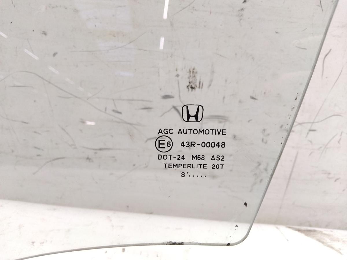 Honda Civic 8 FK2 original T&uuml;rscheibe hinten links gr&uuml;ncolor BJ2009