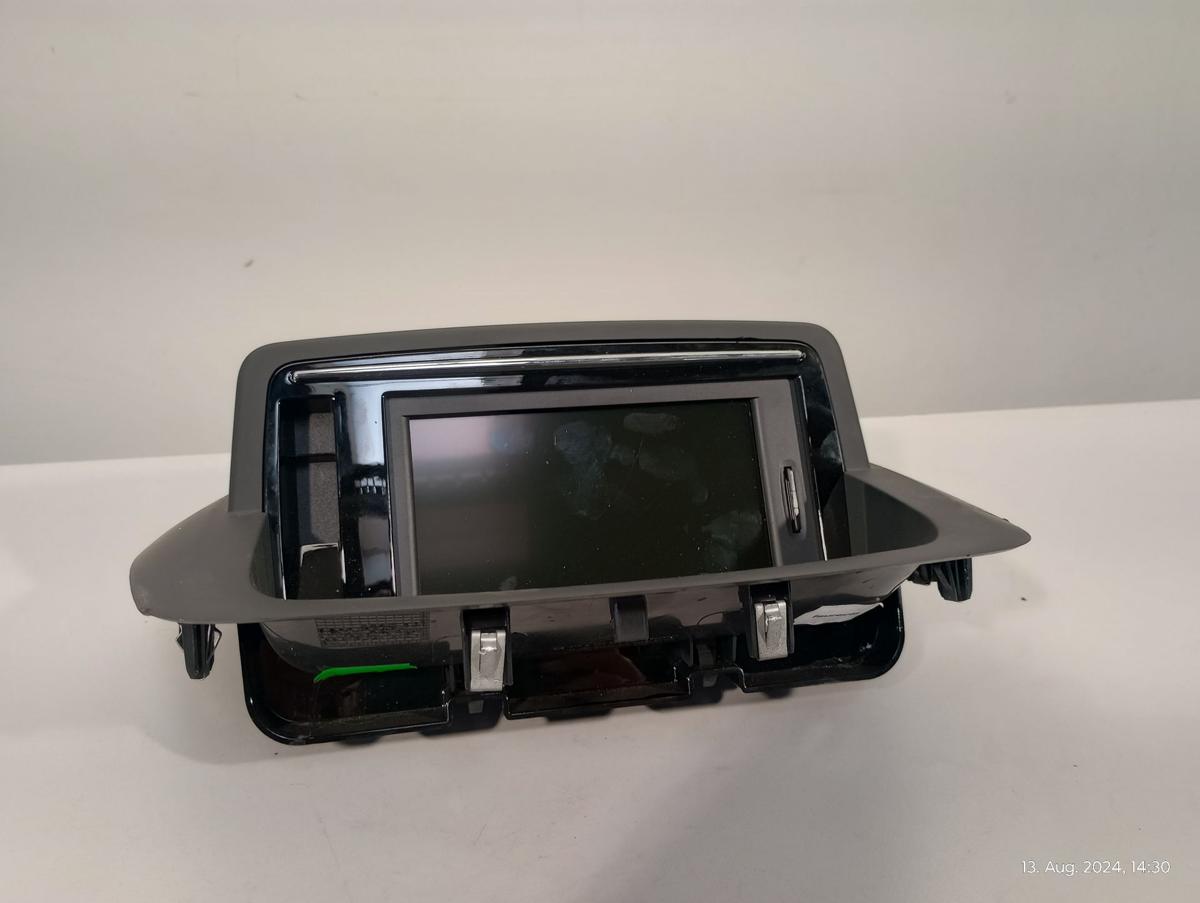 Renault Megane III 3 orig Navi Display Monitor Bildschirm SD Card Bj 2012