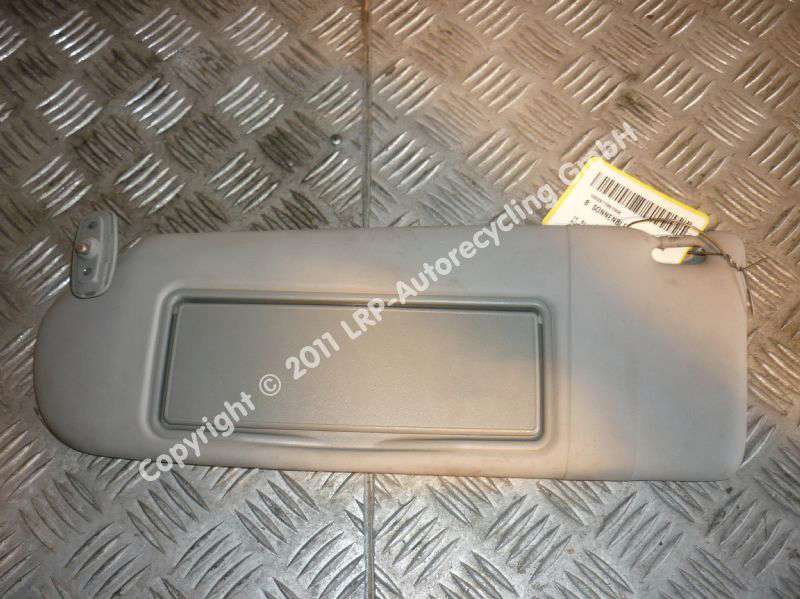 Audi A8 4D original Sonnenblende links hellgrau BJ1996