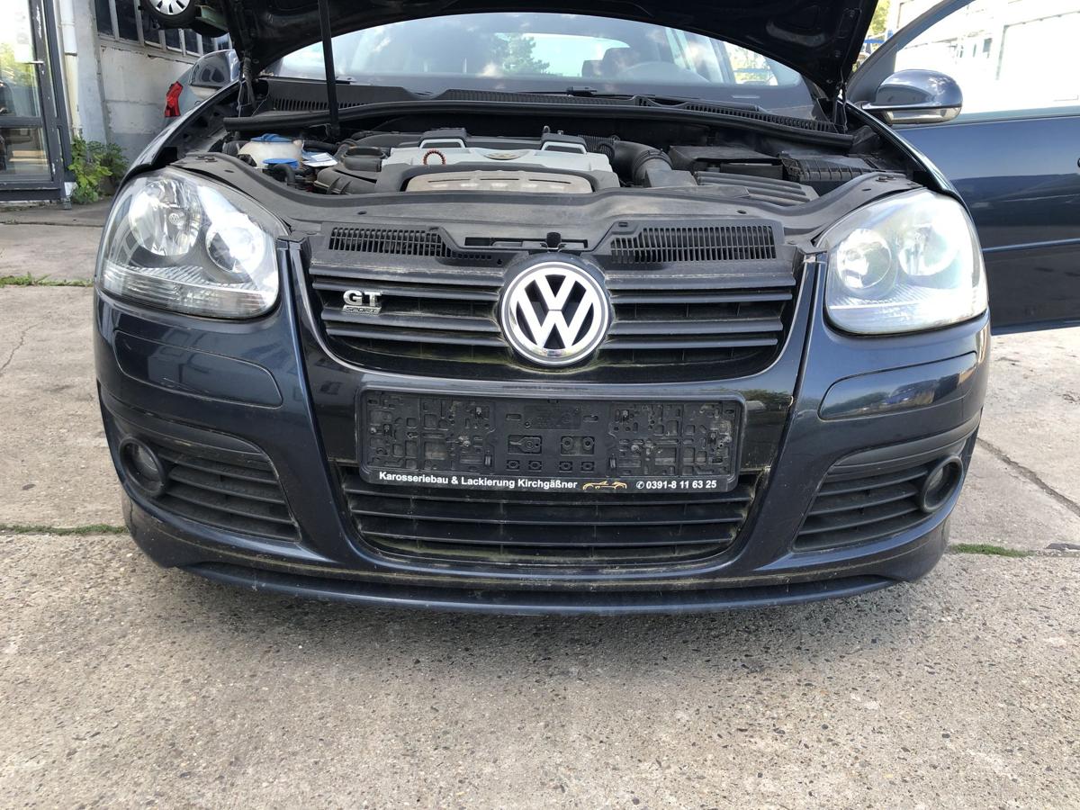 VW Golf 5 V 1K GT Sport Sto&szlig;f&auml;nger Frontsch&uuml;rze Nebel Grill LC5F Blue Graphit