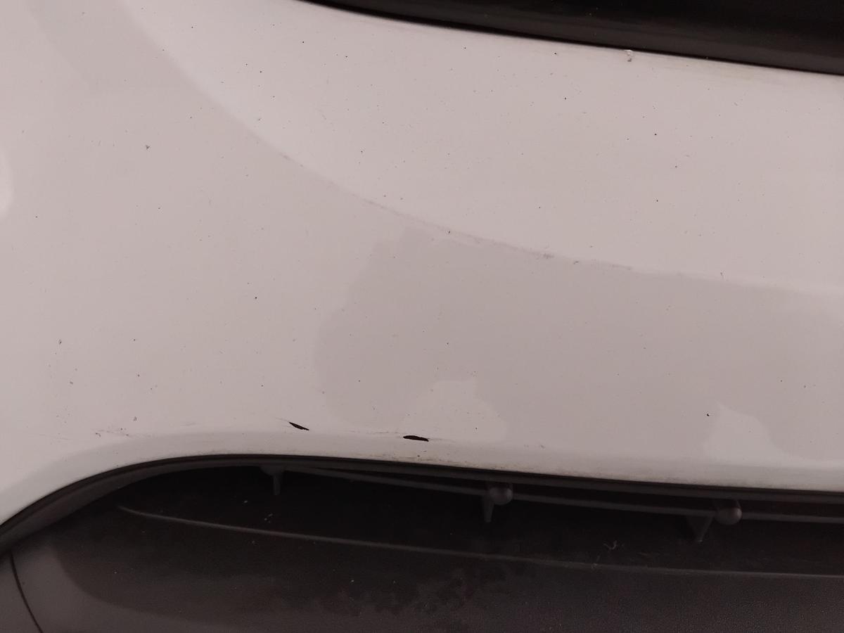 Ford Fiesta JA8 original Stossfänger Stoßstange vorn frostweiß BJ2009