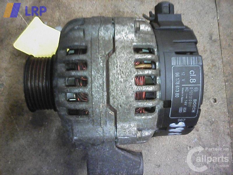 Citroen Xsara N6 BJ 2000 Lichtmaschine Generator 80A 1.8 66KW 0123310011 Bosch