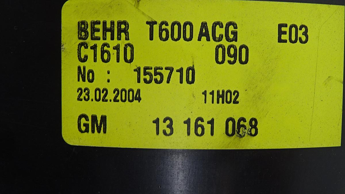 Opel Zafira A Bj2004 Gebläsemotor 13161068 für Klima Heizungsgebläse