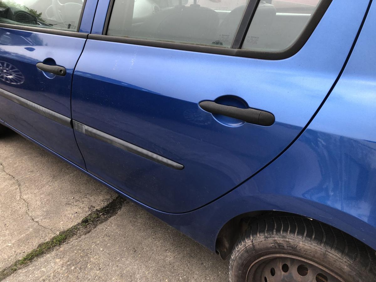 Renault Clio 3 Typ BR T&uuml;r hinten links Fondt&uuml;r Rohbau TERNA Blue 5 t&uuml;rig