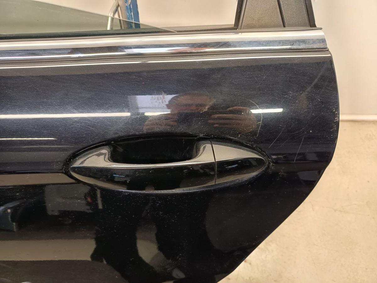 Ford Fiesta Mk7 original T&uuml;r hinten links Fond Pantherschwarz Bj 2011