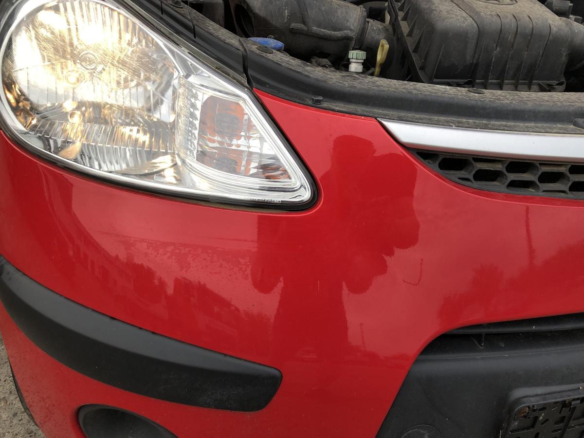Hyundai i10 PA Stoßfänger vorn Frontschürze Frontstoßstange H4 Electric Red