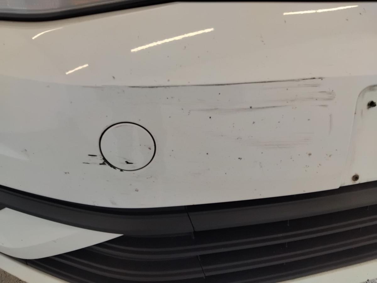VW Golf 7 Facelift orig Sto&szlig;f&auml;nger Sto&szlig;stange vorn SRA LC9A pure white BJ2019