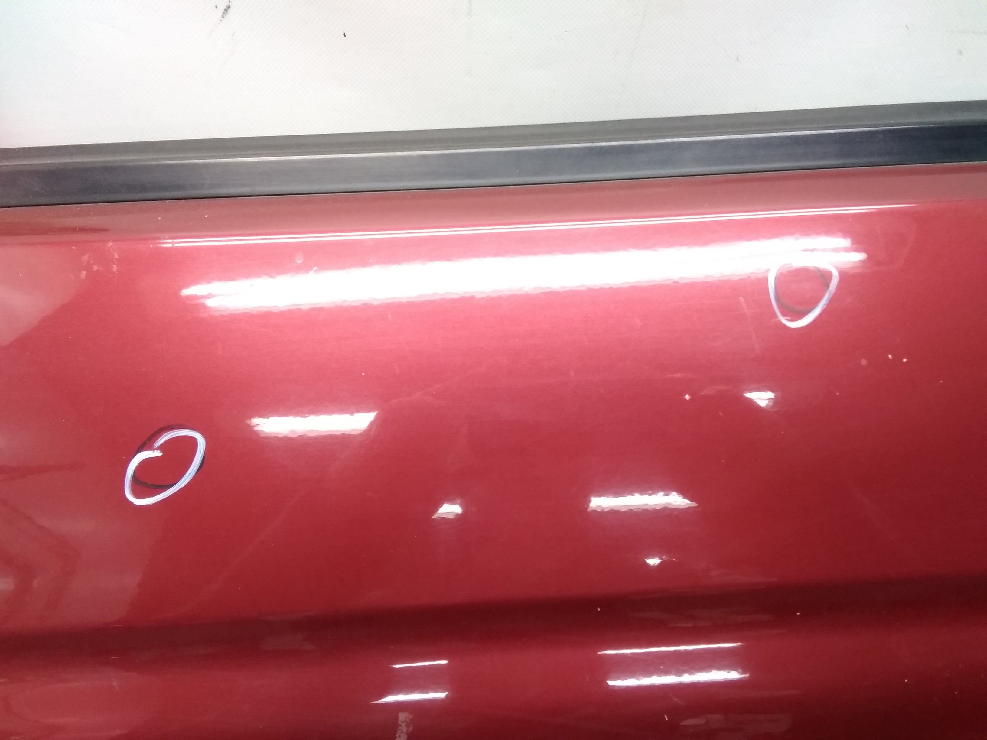 Ford Escort Cabrio ALL Tür vorn rechts Beifahrertür weinrotmetallic BJ1996