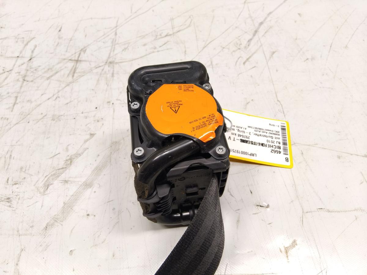 Audi A1 8X orig.Sicherheitsgurt vorn rechts schwarz unfallfrei BJ2010 8X3857706B