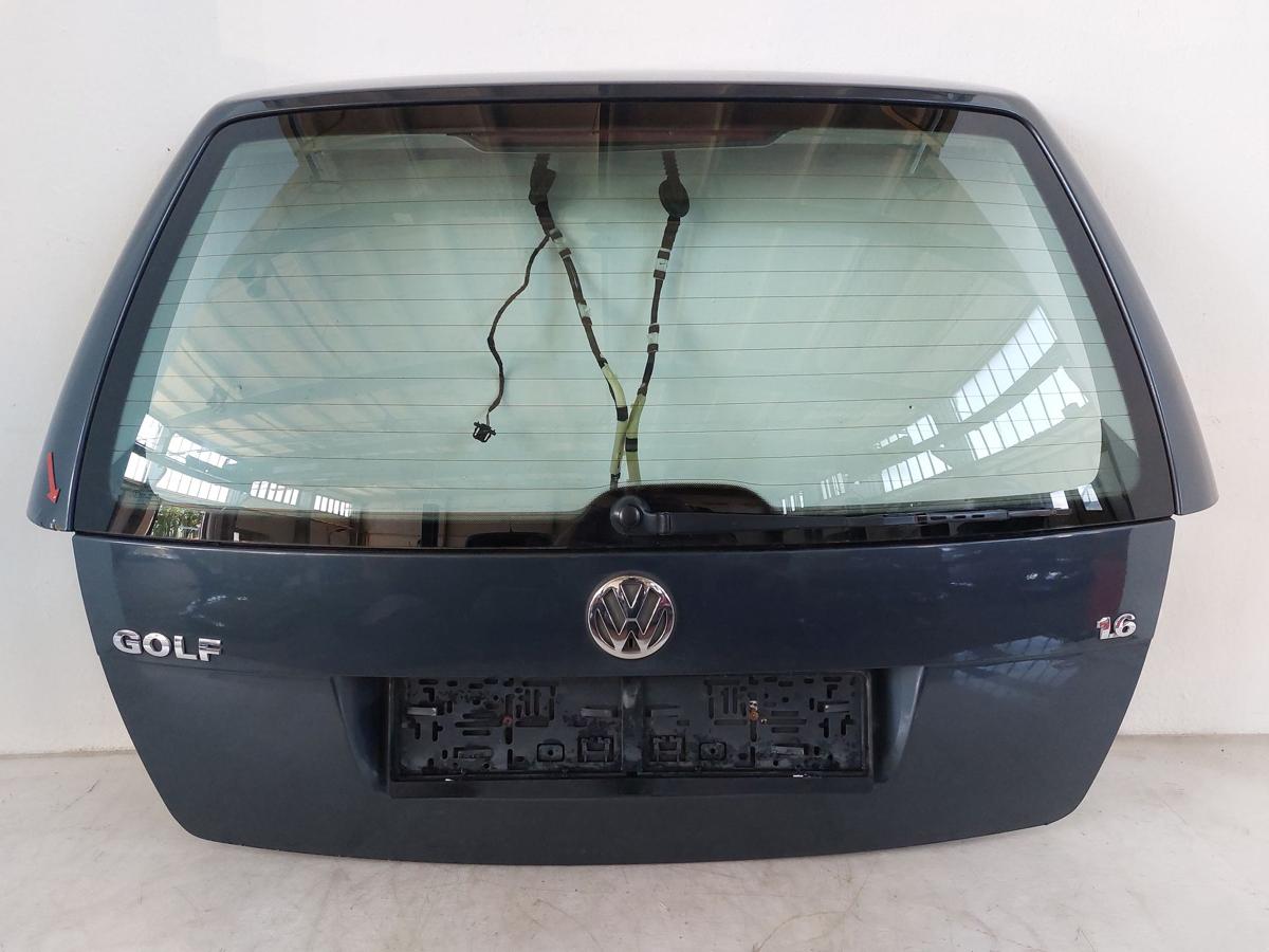 VW Golf 4 IV 1J Variant Heckklappe mit Heckscheibe Kombi LC7V Blue Anthrazit