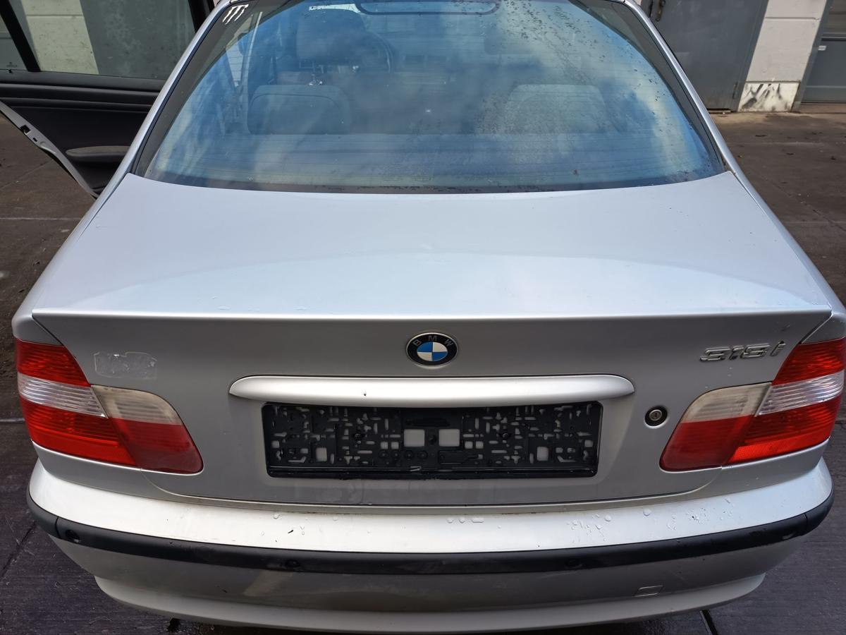 BMW E46 Limo original Heckklappe Deckel hinten 354/7 Titansilber Bj 2003
