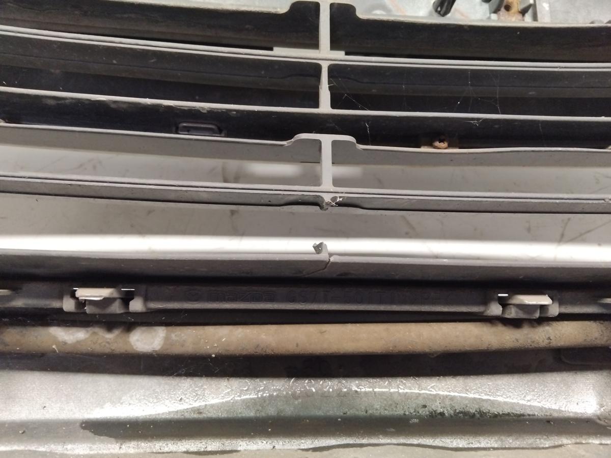 Mazda 6 GH original Stoßstange Stossfänger vorn SRA PDC silber BJ2007