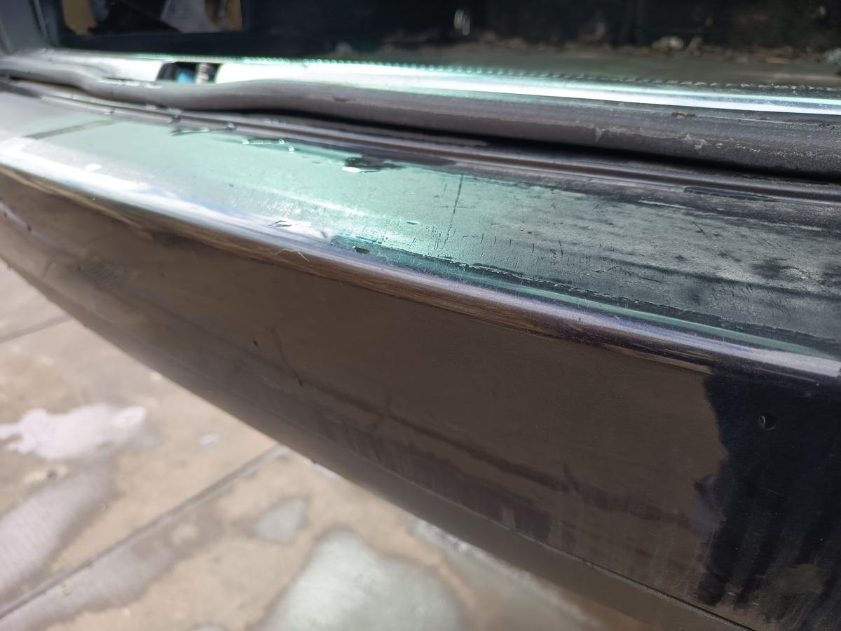 VW Passat 3BG Variant orig Sto&szlig;stange F&auml;nger hinten Heck C9Z Black magic Bj 02