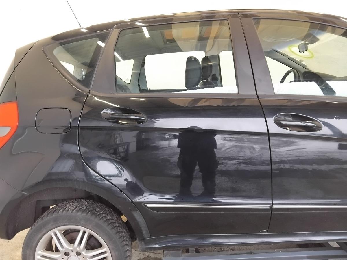 Mercedes A-Klasse W169 T&uuml;r hinten rechts 160 Tropenschwarzmetallic BJ2004