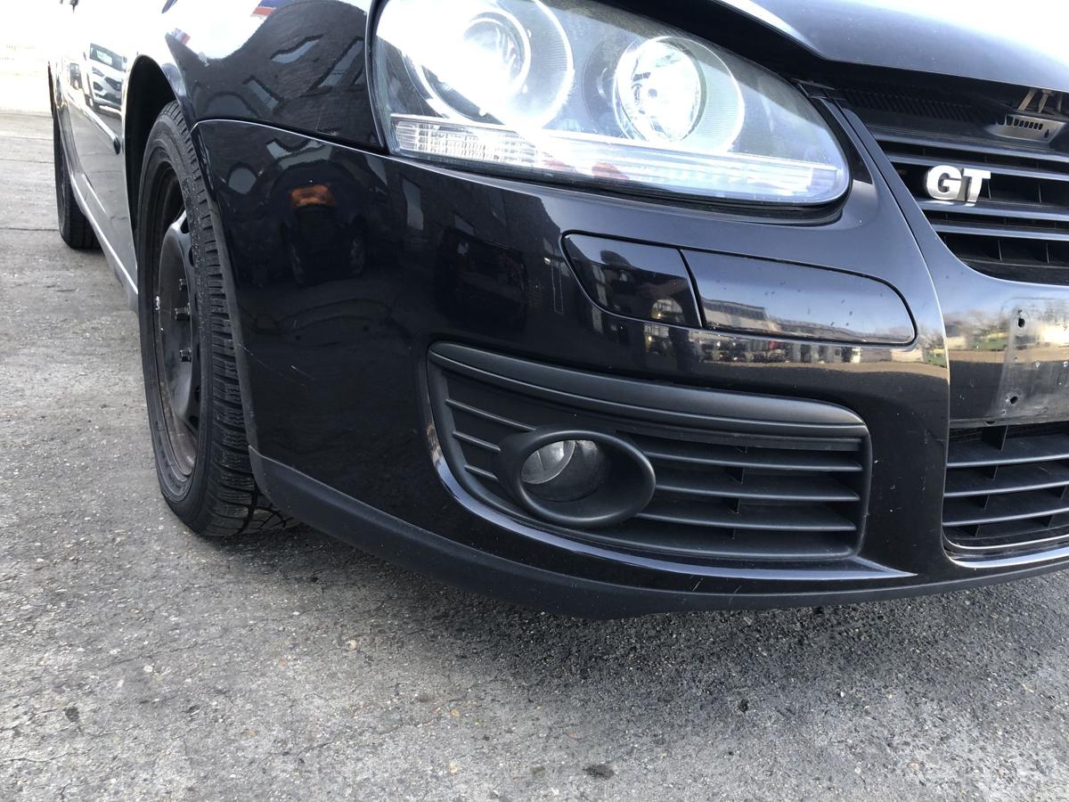 VW Golf 5 1K GT Stoßfänger vorn mit Frontgrill Grill Frontschürze LC9Z schwarz