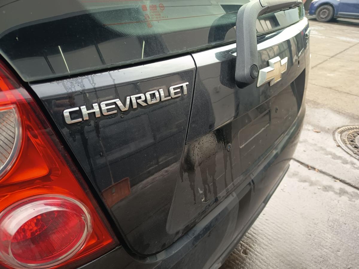 Chevrolet Spark M300 original Heckklappe mit Scheibe schwarz Bj 2013
