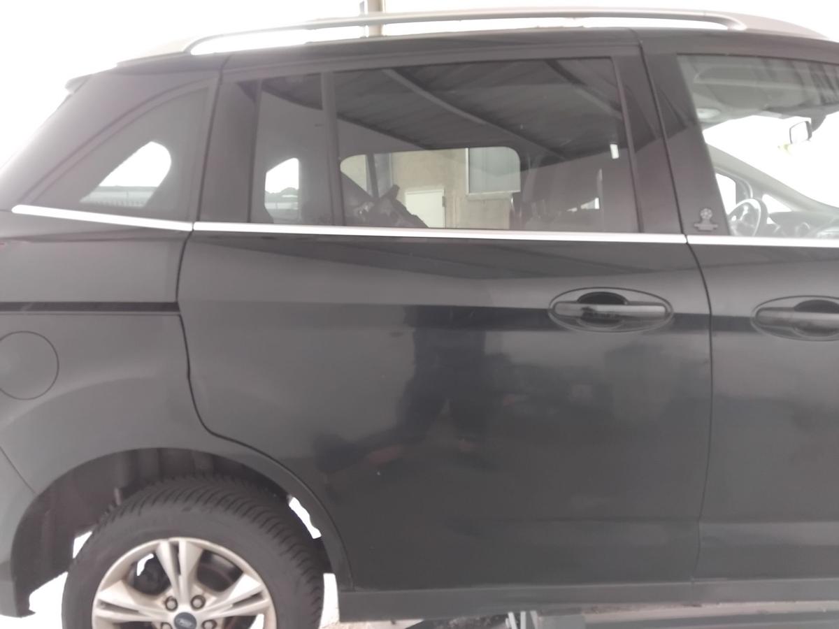 Ford Grand C-Max Schiebet&uuml;r hinten rechts Panther-Schwarz Metallic 2010-2015