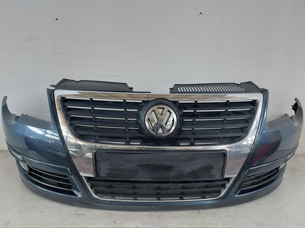 VW Passat 3C B6 Sto&szlig;f&auml;nger vorn Frontsch&uuml;rze Grill Nebel LC5F Blue Graphit