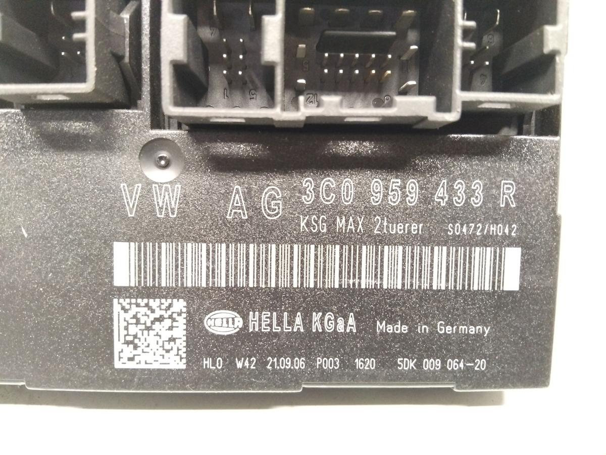 VW Passat 3C original Komfortsteuerger&auml;t 3C0959433R HELLA BJ2007