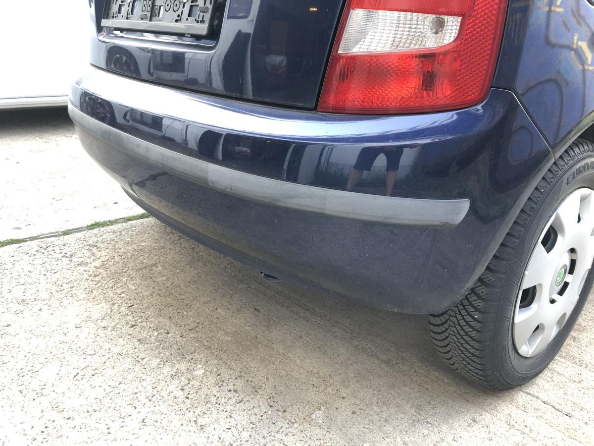 Skoda Fabia 6Y Sto&szlig;f&auml;nger hinten Hecksch&uuml;rze 5-t&uuml;rer LF5U Tiefseeblau Metallic