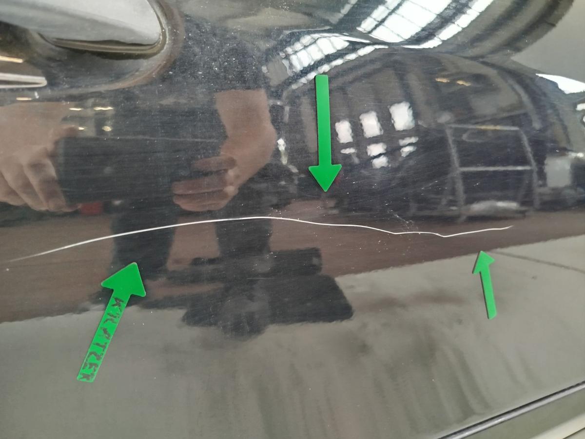 Tür vorn rechts Beifahrertür Mopf 197 Obsidianschwarz Mercedes CL203 Sportcoupe