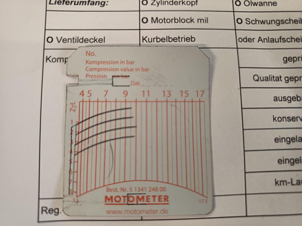 Peugeot 206+ original Motor HFX 1.1l 44kW Benzin 116Tkm Baujahr 2009
