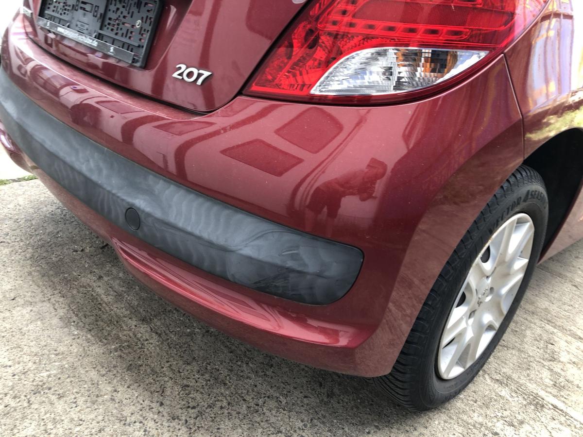 Peugeot 207 WA WC Sto&szlig;f&auml;nger hinten Hecksch&uuml;rze 3trg KJC Rouge Erythree Nacre