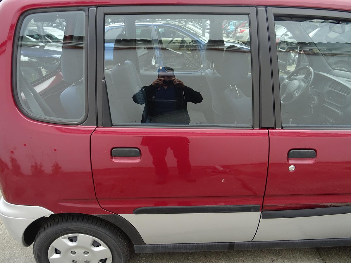 Daihatsu Move L901 Bj.2001 original Tür hinten rechts Maple Red Metallic NH9