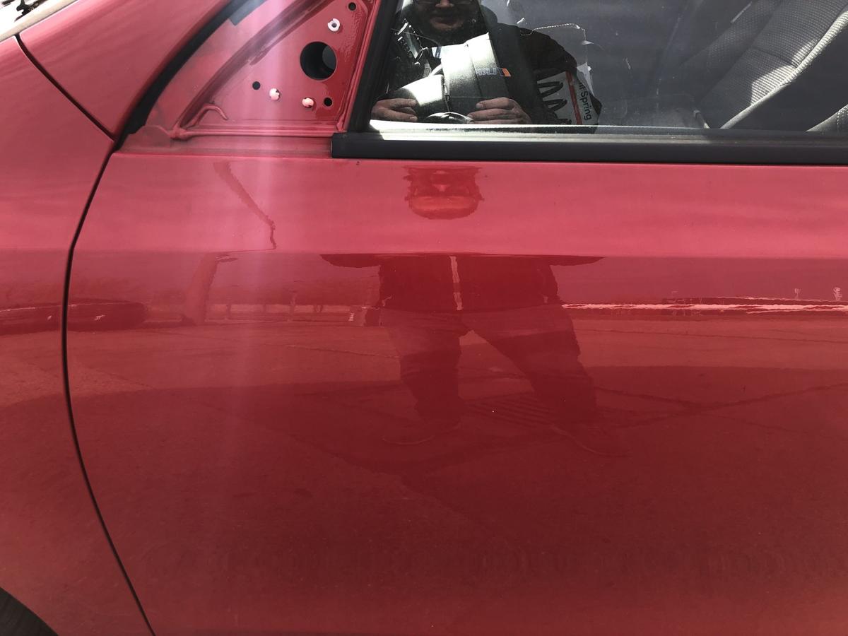 Hyundai i30 FD T&uuml;r vorn links Fahrert&uuml;r im Rohbau JA Shine Red Produktion CZ