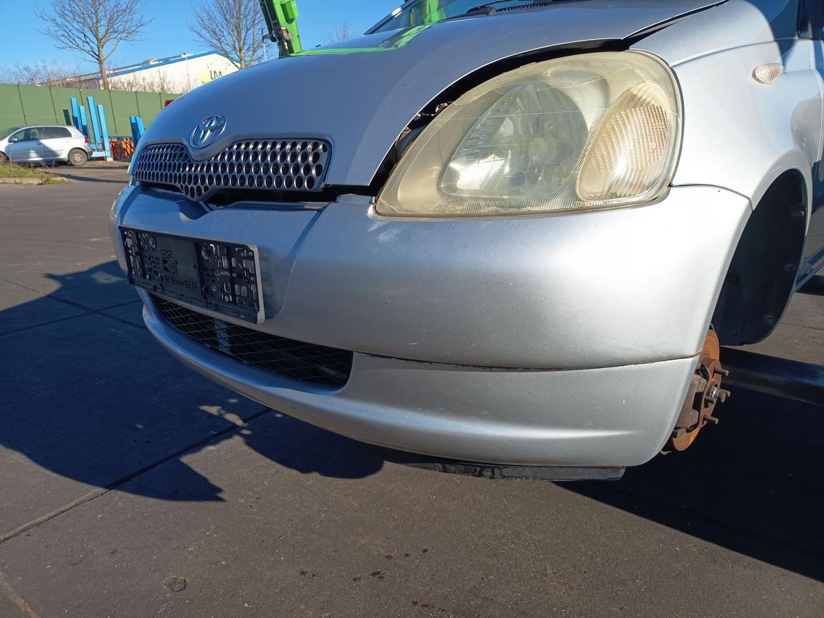 Toyota Yaris XP10 orig Stoßstange vorn Stoßfänger 199 Siber Bj 2000
