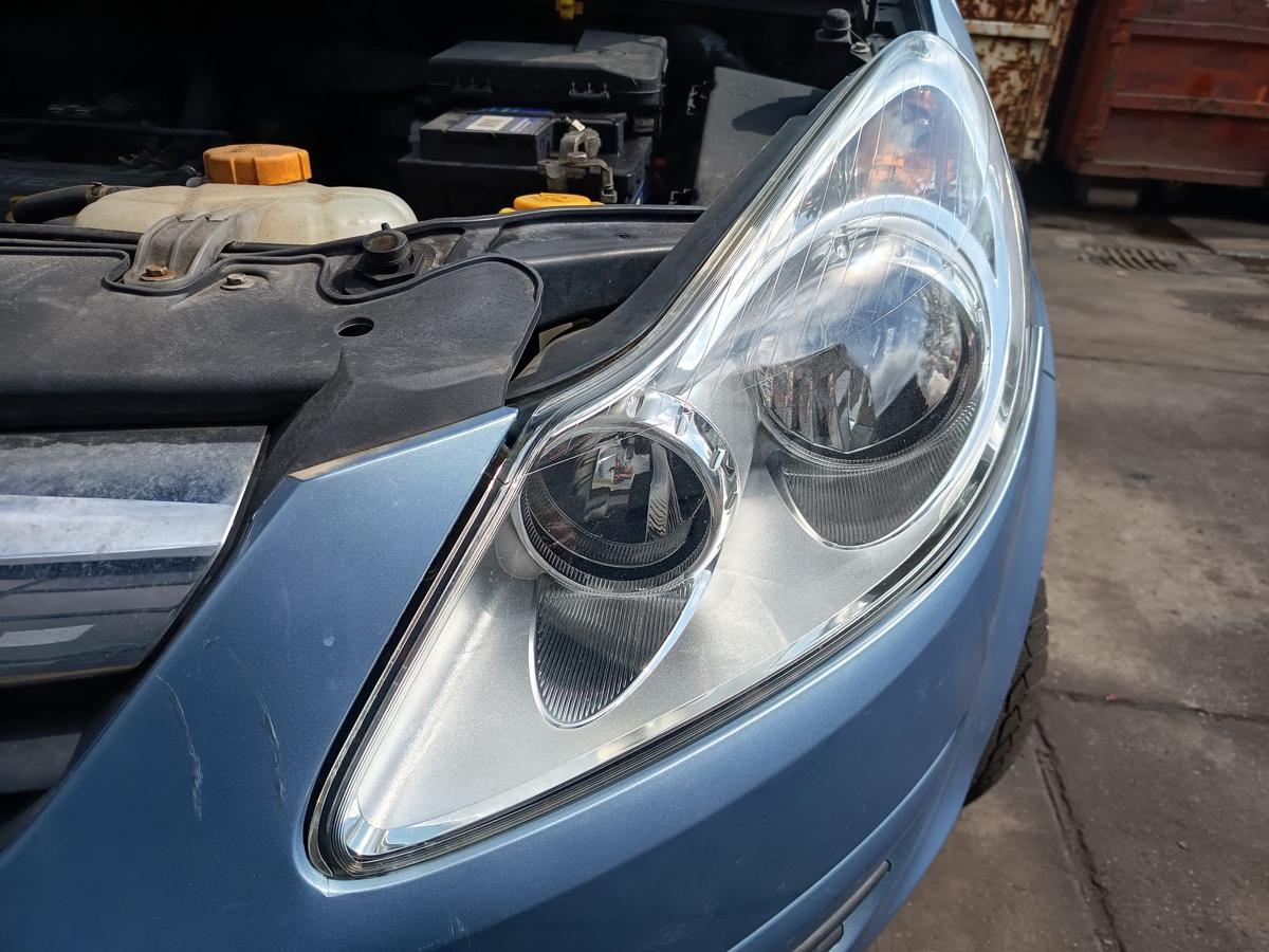 Opel Corsa D original Scheinwerfer links Halogen Haupt Licht Front Bj 2007