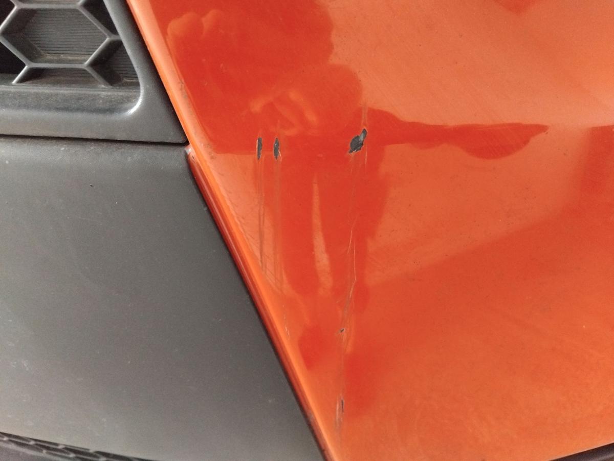 Mitsubishi Colt Z30 original Stoßstange Stossfänger vorn Facelift BJ2009