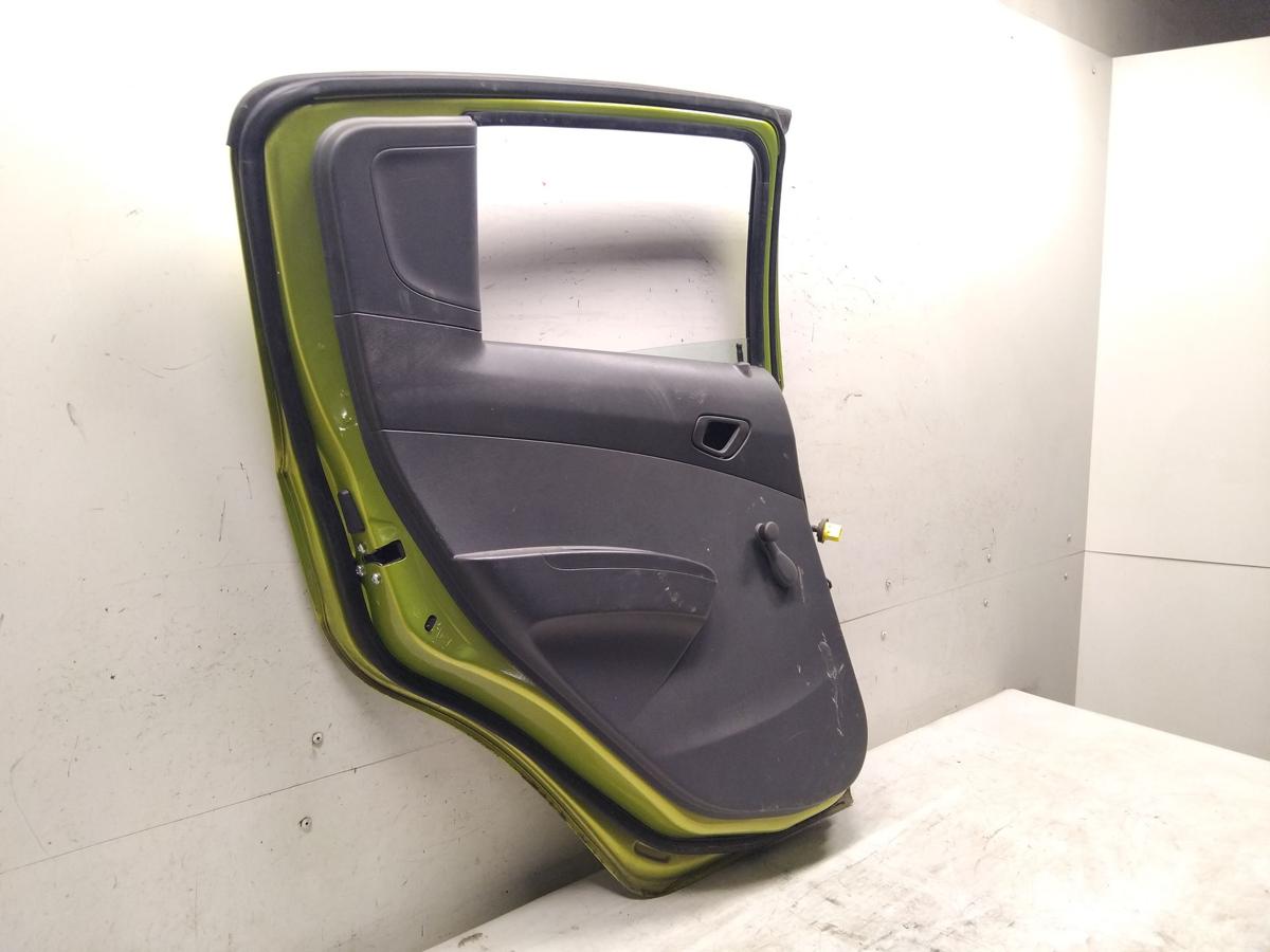 Chevrolet Spark M300 original T&uuml;r hinten links Gr&uuml;nmetallic GJT BJ2012