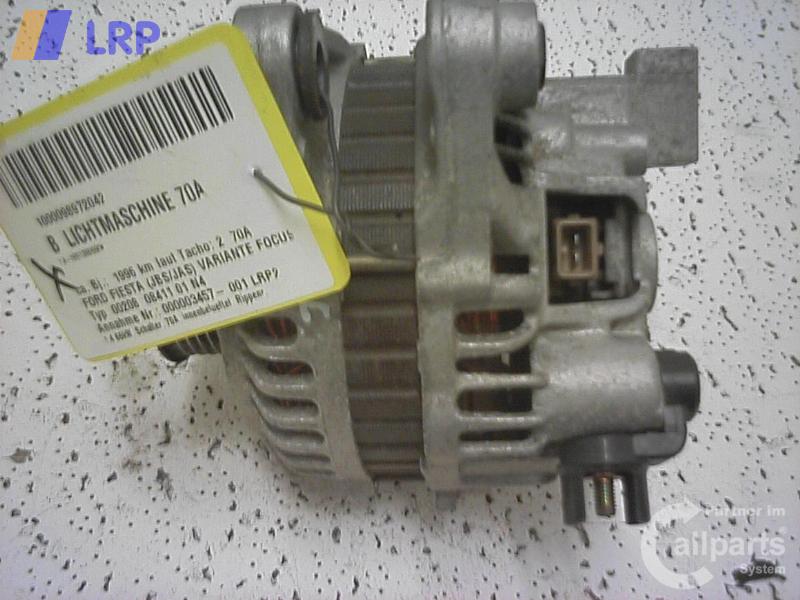 Ford Fiesta JBS JAS BJ 1996 Lichtmaschine Generator 70A 96MF10300DC A002T82091