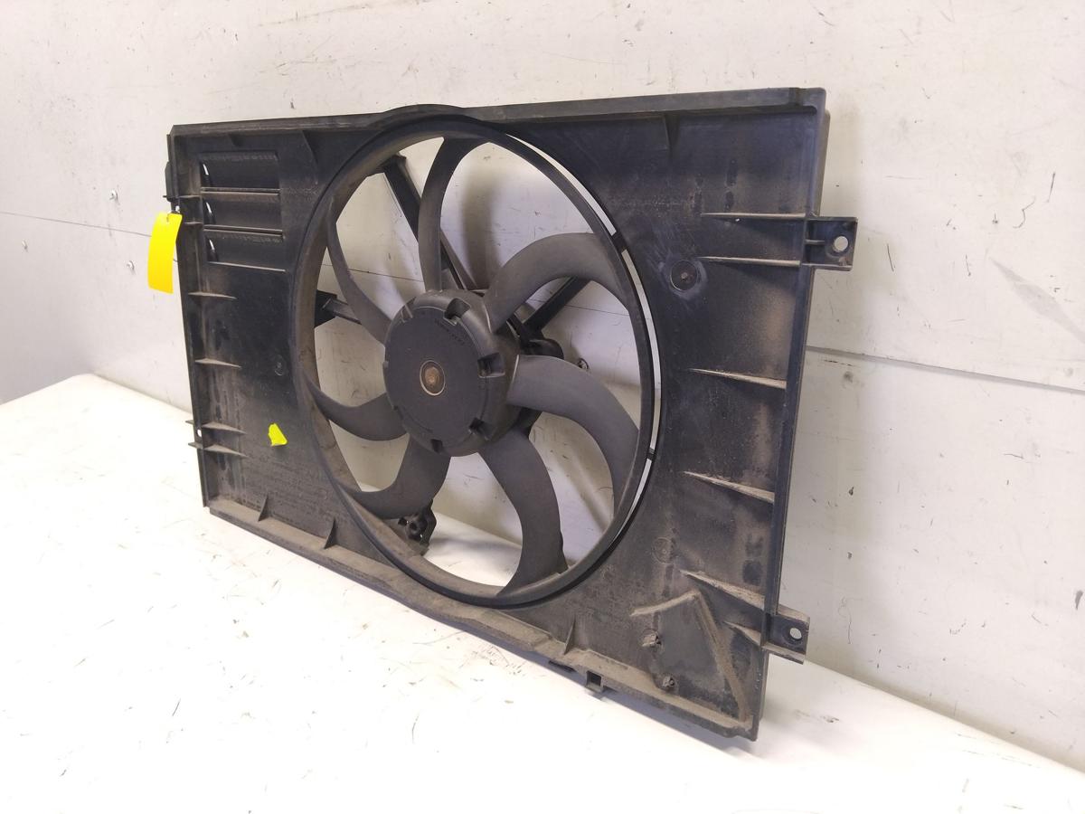 VW Golf 6 original Elektrol&uuml;fter 400W 1K0959455EF 1K0121203AG mit Zarge Bj.2009