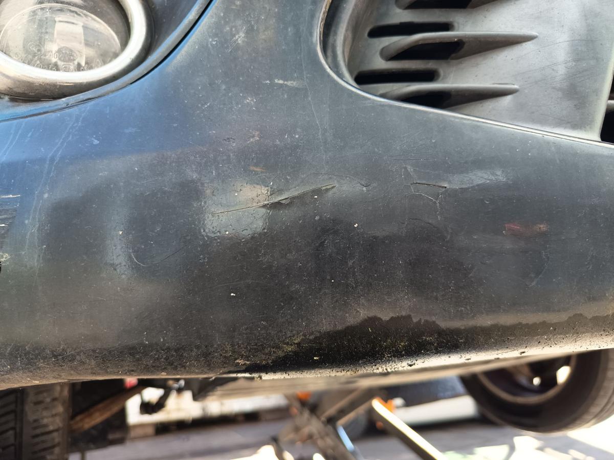 Citroen C4 original Sto&szlig;stange F&auml;nger vorn Front KTV Perla Nera Bj 2009 Facelift